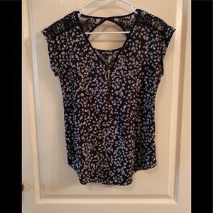 Express floral blouse